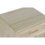 Table de Nuit DKD Home Decor Naturel Caoutchouc Bois de paulownia Bois MDF 40 x 30 x 48 cm