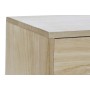 Table de Nuit DKD Home Decor Naturel Caoutchouc Bois de paulownia Bois MDF 40 x 30 x 48 cm