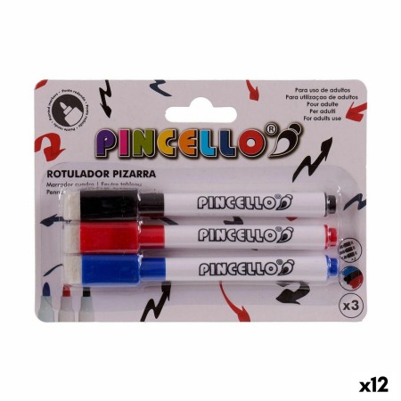 Set de Rotuladores Multicolor Pizarra blanca (12 Unidades)