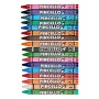 Crayons gras de couleur Multicouleur (6 Unités)