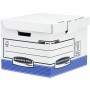 Caja de Archivo Fellowes Azul Blanco (31 x 37,7 x 39,5 cm)