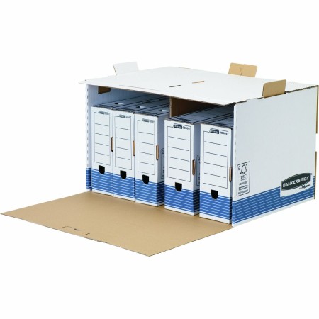 Caja de Archivo Fellowes Azul Blanco (33,5 x 55,7 x 38,9 cm)