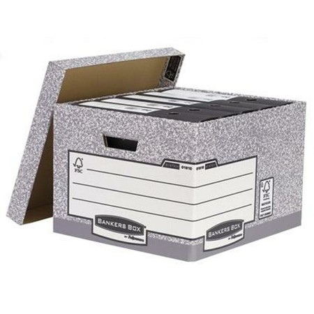 Caja de Archivo Fellowes Gris (29,4 x 38,7 x 44,5 cm)