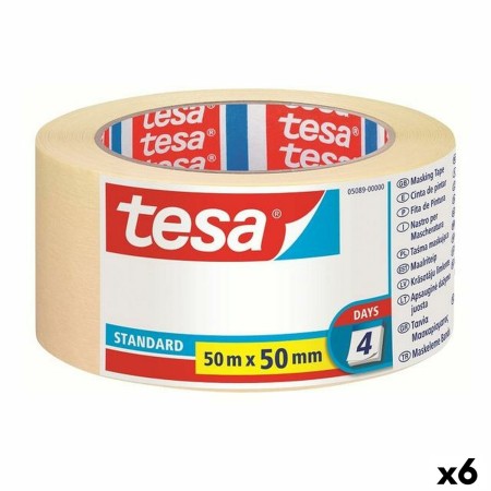 Cinta Adhesiva TESA 50 mm 50 m Blanco