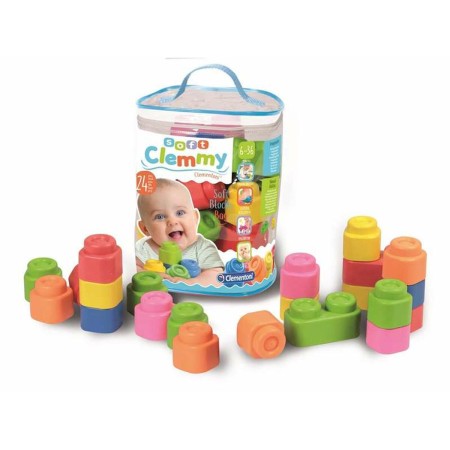 Jeu de construction avec blocs Baby Clemmy Clementoni Baby Clemmy (24 pcs) (13 x 20,5 x 26,5 cm)