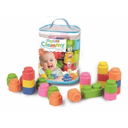 Juego de Construcción con Bloques Baby Clemmy Clementoni Baby Clemmy (24 pcs) (13 x 20,5 x 26,5 cm)