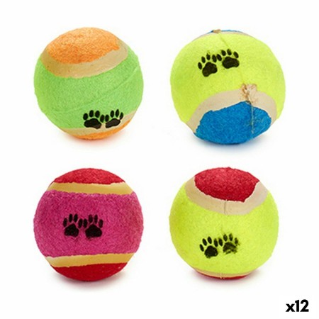 Ensemble de jouet pour Chiens Multicouleur Ballon Polyéthylène polypropylène ABS (12 Unités)