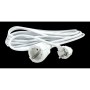 Cable alargador Schuko Silver Electronics Blanco