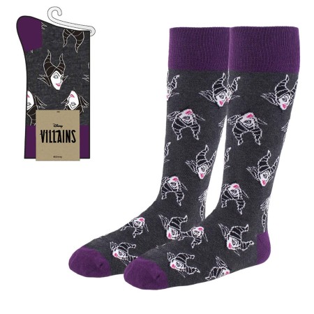 Calcetines Disney Villains 36-38 Gris