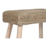 Reposapiés DKD Home Decor Marrón Yute Natural Urbano 60 x 30 x 40 cm