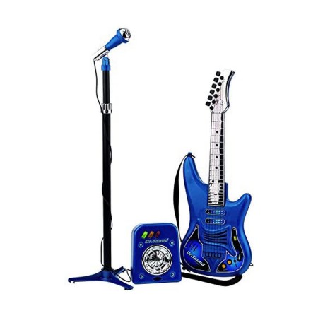 Guitare pour Enfant Reig Microphone Bleu (Reconditionné A)