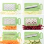 Mandolina-Rallador Plegable 6 en 1 Choppie InnovaGoods IG814854 Acero Inoxidable (Reacondicionado A)