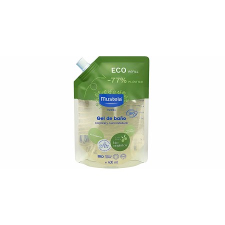 2-in-1 Gel et shampooing Mustela  Recharge 400 ml