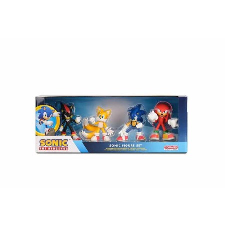 Set de Figuras Sonic  8 cm 4 Piezas