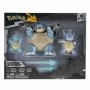 Pack 3 Figuras Pokémon Evolution Squirtle