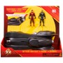 Playset de Vehículos The Flash Batman with Batmobile