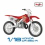 Moto Maisto Special Edition Motocross 1:18