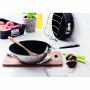 Wok Masterpro SMART MP Noir/Argenté Aluminium forgé Ø 28 cm