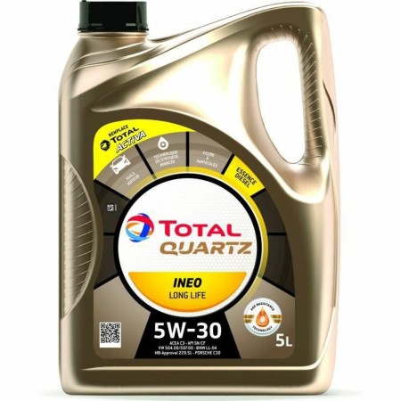 Huile de moteur pour voiture Total QUARTZ INEO LONG LIFE 5 L 5W30