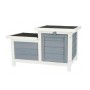 Caseta Trixie 62390 70 x 43 x 45 cm Conejo Madera Blanco/Gris