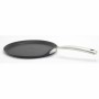 Sartén para Crepes Baumalu Negro Acero Inoxidable Cobre Aluminio Forjado Ø 28 cm