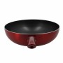 Sartén Wok TheKitchenette Rojo Gris Aluminio Ø 28 cm