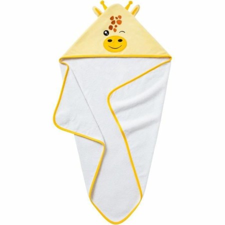 Serviette Babycalin 29 x 35 cm Jaune Girafe