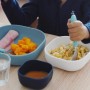 Ensemble de récipients pour aliments pour bébés Béaba Bleu Silicone 3 Pièces