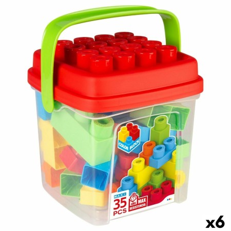 Set de construction Color Block Basic Seau 35 Pièces (6 Unités)