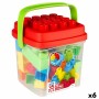 Juego de Construcción Color Block Basic Cubo 35 Piezas (6 Unidades)