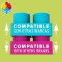 Juego de Construcción Color Block Trendy Bolsa 80 Piezas (6 Unidades)