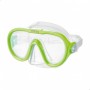 Masque de Plongée avec Tube Intex Adventurer Vert (6 Unités)