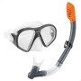 Gafas de Buceo con Tubo Intex Reef Rider Azul (6 Unidades)