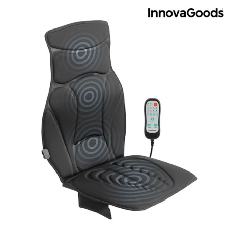 Fauteuil de Relaxation Massant InnovaGoods IG811488 Noir (Reconditionné A)