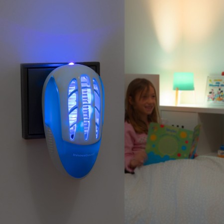 Enchufe Antimosquitos con LED Ultravioleta InnovaGoods Home Pest Negro (Reacondicionado A)
