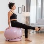 Pelota de Yoga con Anillo de Estabilidad y Bandas de Resistencia AshtanBall InnovaGoods Rosa (Reacondicionado B)