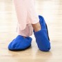 Chaussons Chauffants Micro-ondes InnovaGoods Bleu (Reconditionné A)