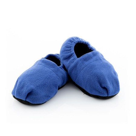 Chaussons Chauffants Micro-ondes InnovaGoods Bleu (Reconditionné B)