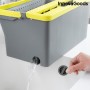 Balai-Serpillière avec Seau Triple Action Trimo InnovaGoods V0103259 Métal (Reconditionné A)