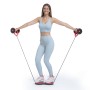 Rouleau pour Abdominaux avec Disques Rotatifs, Bandes Élastiques et Guide d'Exercices Twabanarm InnovaGoods (Reconditionné C)