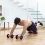 Rouleau pour Abdominaux avec Disques Rotatifs, Bandes Élastiques et Guide d'Exercices Twabanarm InnovaGoods (Reconditionné C)
