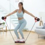 Rouleau pour Abdominaux avec Disques Rotatifs, Bandes Élastiques et Guide d'Exercices Twabanarm InnovaGoods (Reconditionné C)