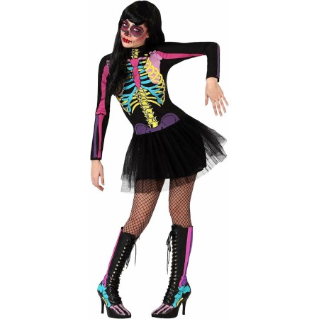 Disfraz para Adultos Skeleton Th3 Party 23424 M/L (Reacondicionado B)