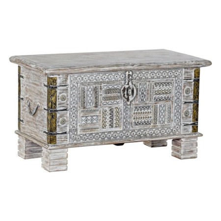 Baúl DKD Home Decor Madera de mango Metal 80 x 40 x 45 cm