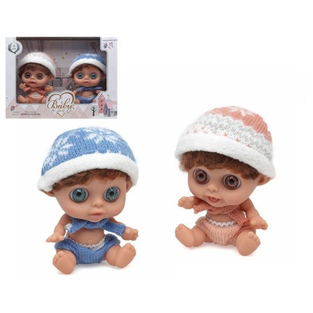 Bébé poupée 15 cm 2 Pièces