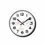 Reloj de Pared Timemark Negro 30 x 30 cm