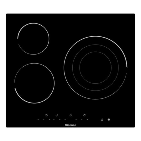 Placa Vitrocerámica Hisense 60 cm 5700 W Negro