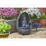 Fontaine de jardin Buddha Plastique