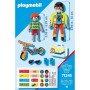 Playset Playmobil City Life - Paramedic with Patient 71245 15 Piezas