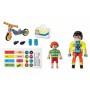 Playset Playmobil City Life - Paramedic with Patient 71245 15 Piezas